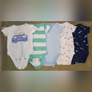Huge lot Carters baby boy summer fall clothes 0- 3m 3- 6m